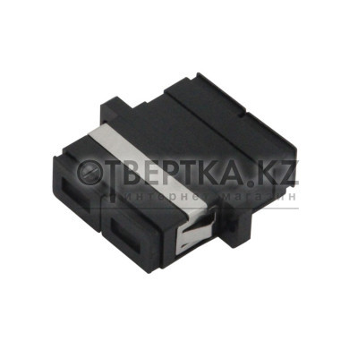 Адаптер А-Оптик SC/UPC-SC/UPC Duplex Adapter SC/UPC Duplex (Black)