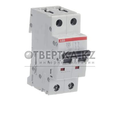 Автоматический выключатель ABB S202-C63 2CDS252001R0634