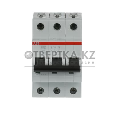 Автоматический выключатель ABB S203-C16 2CDS253001R0164