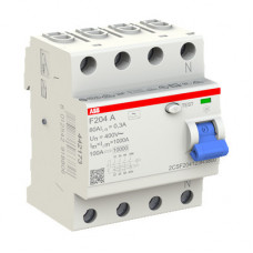 УЗО ABB F204 A-80/0.3-L 2CSF204123R3800