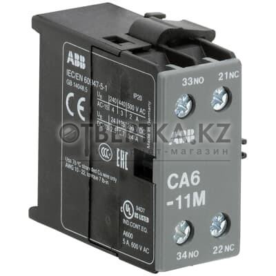 Дополнительный контактный блок ABB CA6-11M GJL1201317R0003