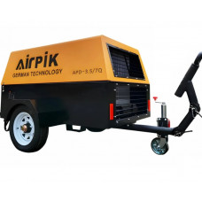Дизельный винтовой компрессор AirPik APD-3.5/7Q QUANCHAI в Таразе Дизельный винтовой компрессор AirPik APD-3.5/7Q QUANCHAI в Таразе