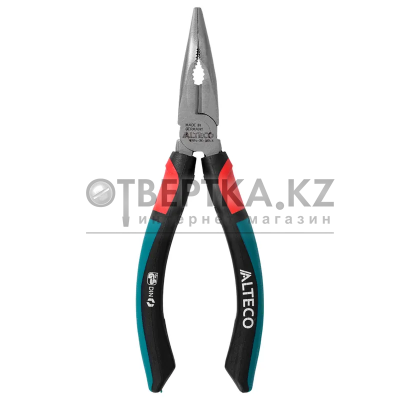 Длинногубцы угловые 160 мм, 3К рукоятка ALTECO Industrial 0304-3K-160-X
