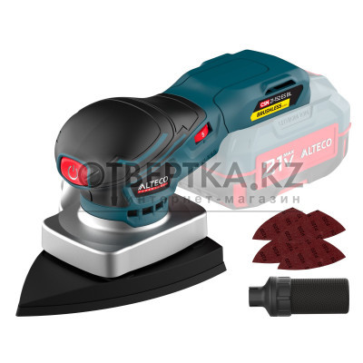 Аккумуляторная эксцентриковая шлифмашина ALTECO CSN 21-152 ES BL Solo 78003