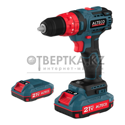 Аккумуляторная дрель-шуруповерт ALTECO CID 21-45 BL X2 78080