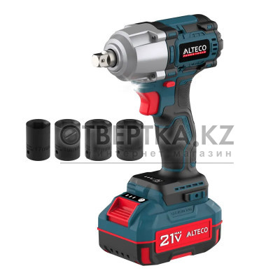 Бесщеточный аккумуляторный ударный гайковерт ALTECO CIW 21-500 BL