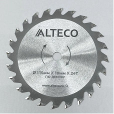 Пильный диск по дереву ALTECO 115х10мм 24Т в Атырау Пильный диск по дереву ALTECO 115х10мм 24Т в Атырау