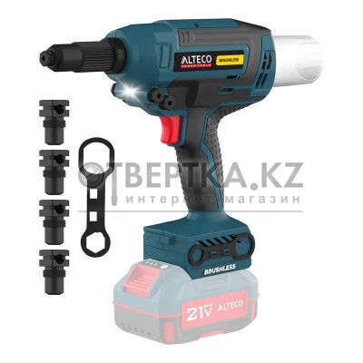 Бесщеточный аккумуляторный заклепочник ALTECO CRG 21-64 BL Solo