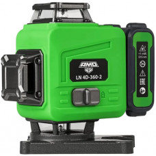 Лазерный уровень с зеленым лучом AMO LN 4D-360-2