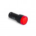 Лампа светодиодная универсальная ANDELI AD16-22D 220V AC/DC (красная) AD16-22D 220V AC/DC (red)