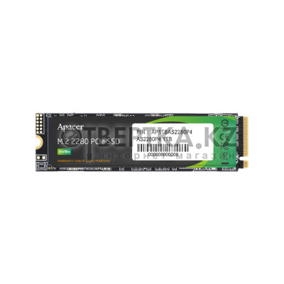 Твердотельный накопитель SSD Apacer AS2280P4 1000GB M.2 PCIe BULK AP1TBAS2280P4