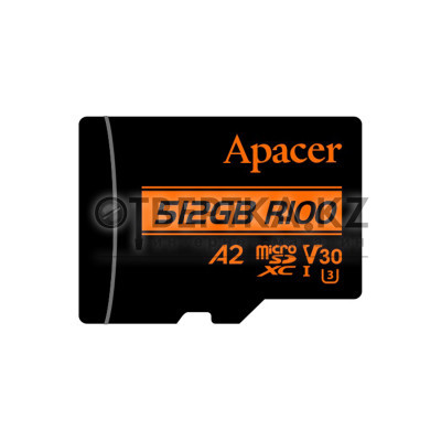 Карта памяти Apacer AP512GMCSX10U8-R 512GB с адаптером SD