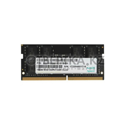 Модуль памяти для ноутбука Apacer ES.16G21.GSH 16GB 3200MHz