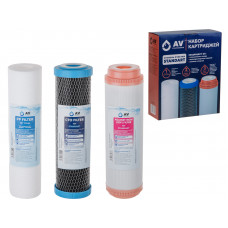 Набор картриджей, 3 шт, AV Engineering 