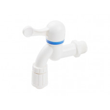 Кран пластиковый водоразборный (для шланга) 1/2
