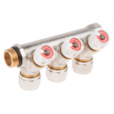 Коллектор с отсекающими вентилями, 3/4