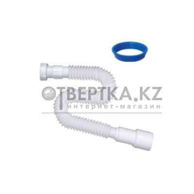 Гибкая труба с гайкой 1 1/4"х40/50 с конусной прокладкой, 740мм, AV Engineering AVE129795