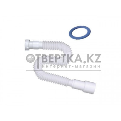 Гибкая труба с гайкой 1 1/4"х40/50 под плоскую прокладку, 1300мм, AV Engineering AVE129798