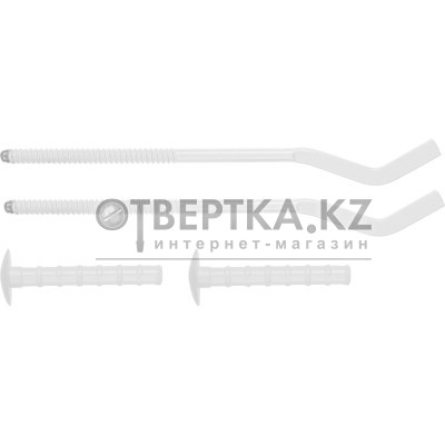 Кронштейн штыревой плоский с дюбелем для радиаторов 7,5х165мм, 2 шт., AV Engineering AVE1807000A