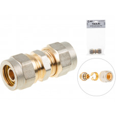 Муфта 16(2.0) для труб PEX, AV Engineering (инд. упак.) в Актау