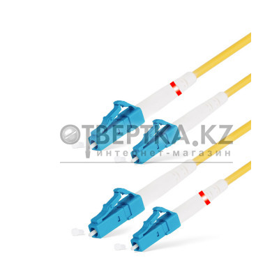 Патч-корд оптический LC/UPC-LC/UPC SM 9/125 Duplex 3.0мм 10 м 17585