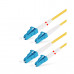 Патч-корд оптический LC/UPC-LC/UPC SM 9/125 Duplex 3.0мм 10 м 17585