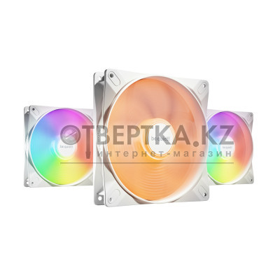 Вентилятор для компьютерного корпуса Bequiet! Light Wings LX 140mm PWM high-speed White Triple pack BL131