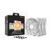 Вентилятор для компьютерного корпуса Bequiet! Light Wings LX 140mm PWM high-speed White Triple pack BL131
