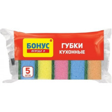 Губка кухонная БОНУС 4820048483933 в Астане
