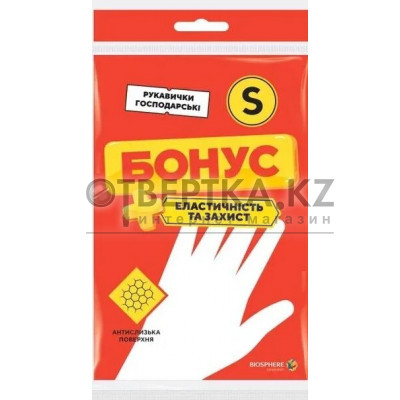 Перчатки резиновые универсальные БОНУС 4823071628142