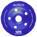 Чашка алмазная двухрядная ALTECO 125x22.23x6мм 125-2-22