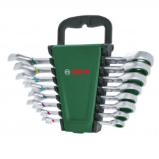 Набор гаечных ключей с трещоткой, 8 предметов 1600A027PS в Павлодаре