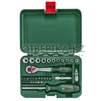 Набор головок и отверток Bosch 34 предмета 1600A02BY1