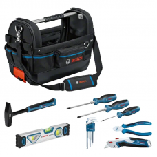 Сумка для инструментов Bosch 16 предметов GWT 20 1600A02H5B в Актобе