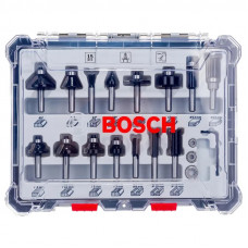 Набор фрез смешанный Bosch 6мм 15шт. 50588920 в Шымкенте