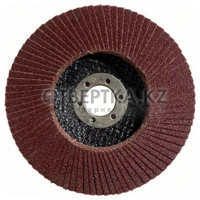 Круг лепестковый торцевой Bosch 125х22.2мм К40 2608601274