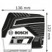Комбинированный лазер Bosch GCL 2-50 C 0601066G02