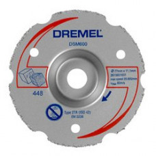 Многофункциональный твердосплавный отрезной круг Dremel DSM20 (DSM600)