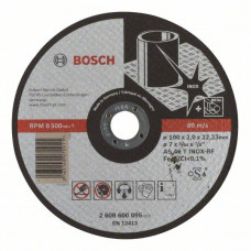 Отрезной круг, прямой Bosch 180 x 2,0 mm 2608600095 в Алматы