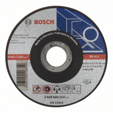Отрезной круг, прямой Bosch 115 x 1,6 mm 2608600214 в Актау