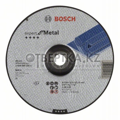 Отрезной круг выпуклый Bosch 2608600225