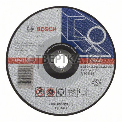 Отрезной круг прямой Bosch 2608600321