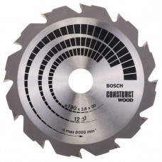 Пильный диск Bosch 190 x 30 x 2,6 mm 2608640633 в Алматы
