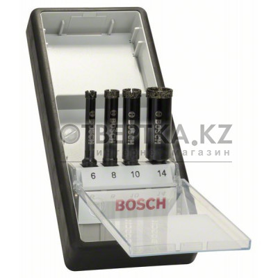 Набор алмазных свёрл Robust Line Bosch 2607019880