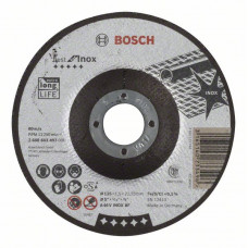 Отрезной круг, выпуклый Bosch 125 x 1,5 mm 2608603497 в Кокшетау