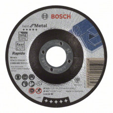 Отрезной круг, выпуклый Bosch 115 x 1,0 mm 2608603513 в Кокшетау
