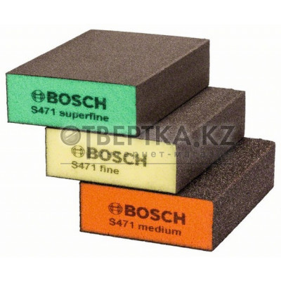 Комплект шлифовальных губок  Bosch 2608621253