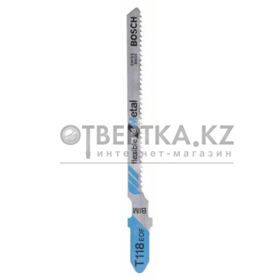 Пильное полотно Bosch T 118 EOF Flexible for Metal 2608634237