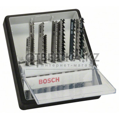Набор из 10 пильных полотен Bosch Robust Line Wood Expert 2607010540