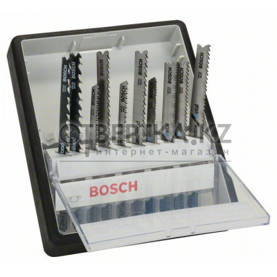 Набор Robust Line из 10 пильных полотен Bosch Wood and Metal 2607010542
